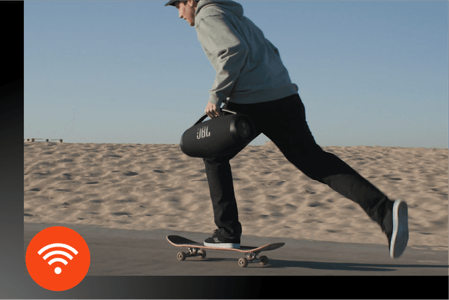 JBL Boombox 3 med Wi-Fi og Bluetooth-tilkobling