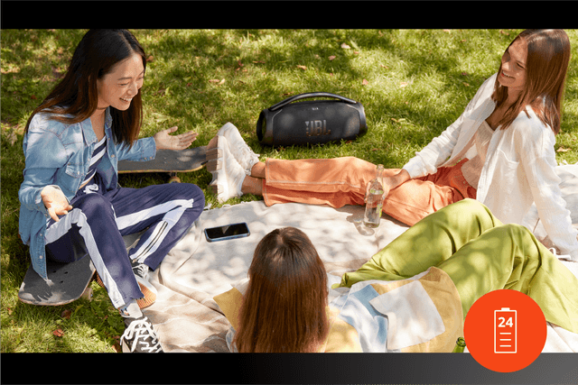 JBL Boombox 3 - bærbar og med 24 timers batteritid