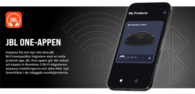 JBL Boombox 3 Wifi and JBL One App