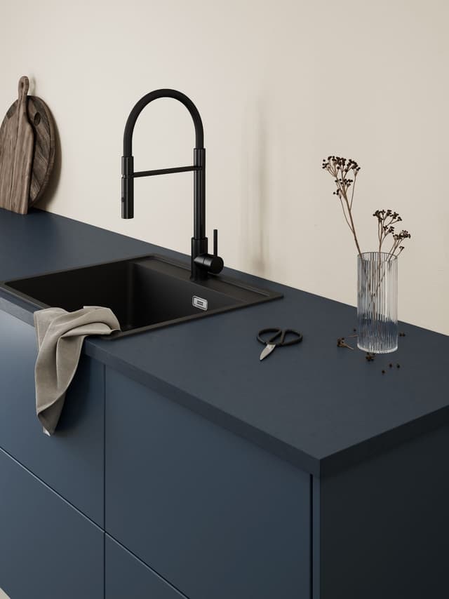 Epoq - keittiö - Linoleumi-työtaso Smokey Blue