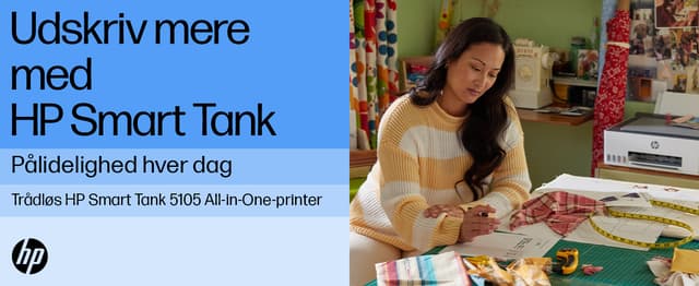 Computing - HP - HP Smart Tank banner DK