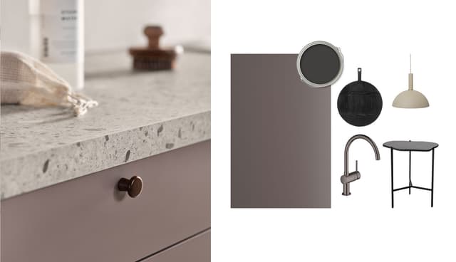 Epoq - Täydellinen keittiö - Mood board - umber