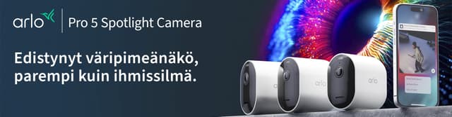 Arlo Pro 5 2K Spotlight -langaton valvontakamera