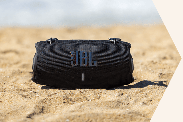 JBL Xtreme 4 er IP67-godkjent. som betyr at den er vann- og støvtett