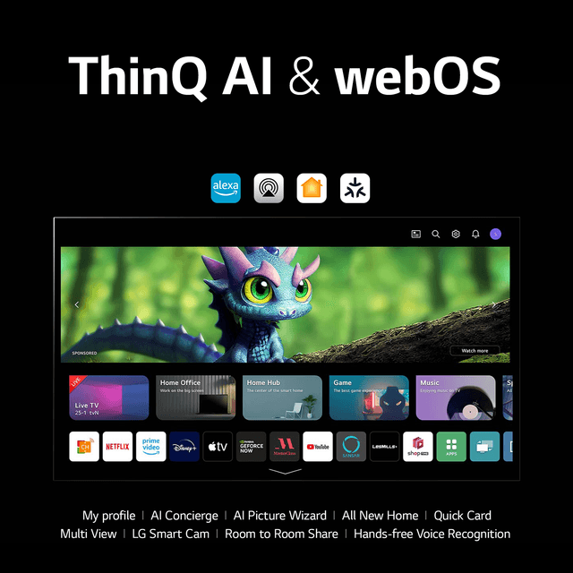 Enriched - LG M3 - Thinq & webOS