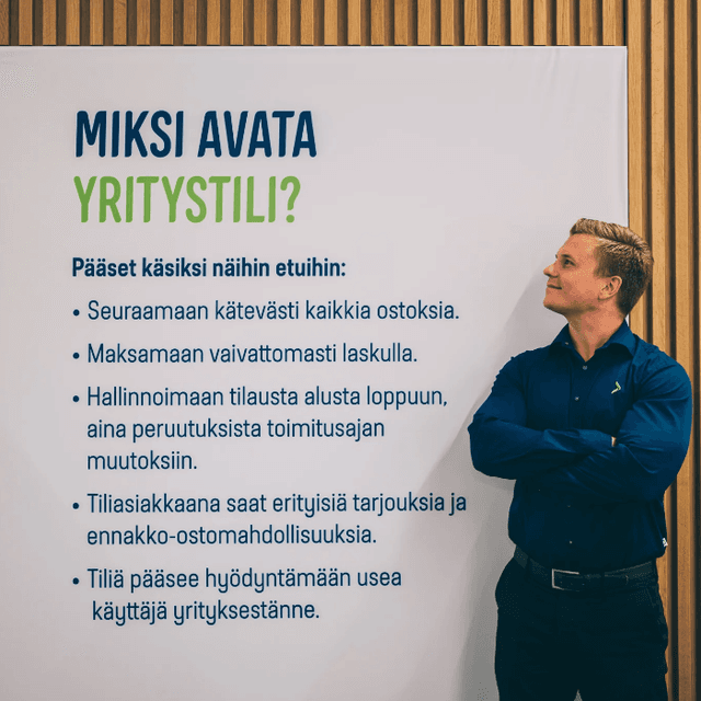 Miksi avata yritystili, lue lisää