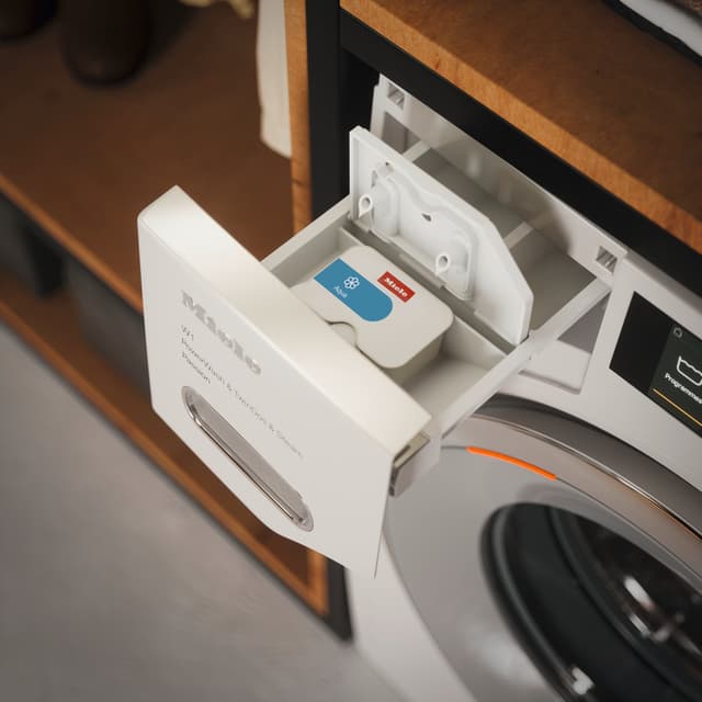 Miele washing machine with CapDos