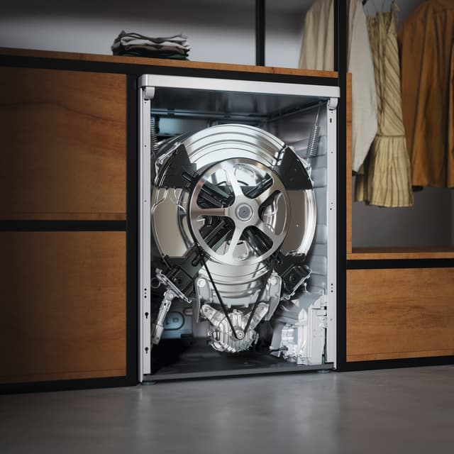 Miele tørretumbler med en stille og kraftfuld motor