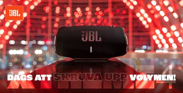 JBL Xtreme 4 - Dags att skruva upp volymen