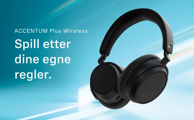 Sennheiser ACCENTUM Plus Wireless - Spill etter dine egne regler