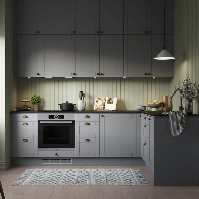 EPOQ Shaker Steel Grey køkken