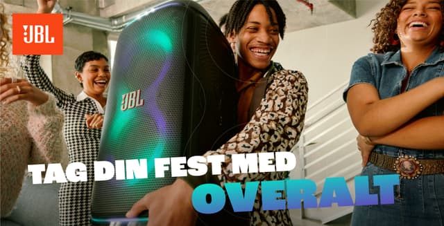 JBL Partybox Stage 320 - Tag din fest med overalt