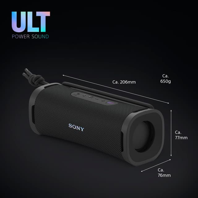 Sony ULT FIELD 1-høyttaler og målene den har