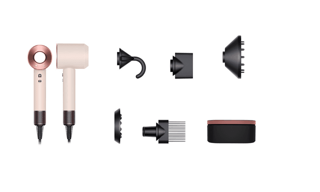 Dyson Supersonic hairdryer with accessories