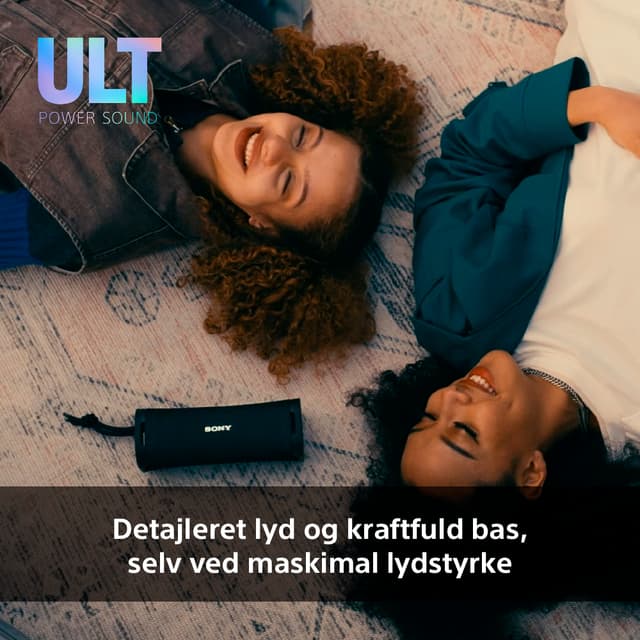 Sony ULT FIELD 1 - detaljeret lyd og kraftfuld bas, selv ved maksimal lydstyrke