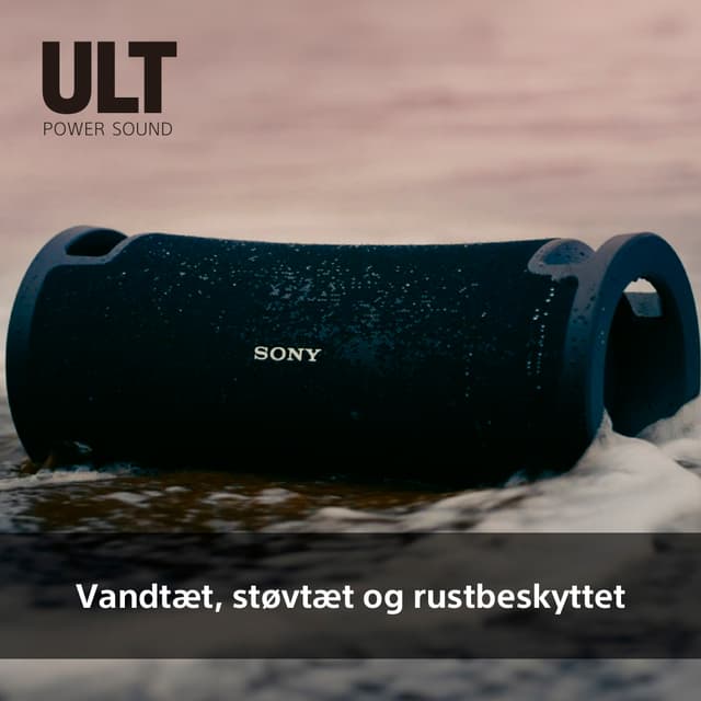 Sony ULT FIELD 7 - vandtæt, støvtæt og rustbeskyttet
