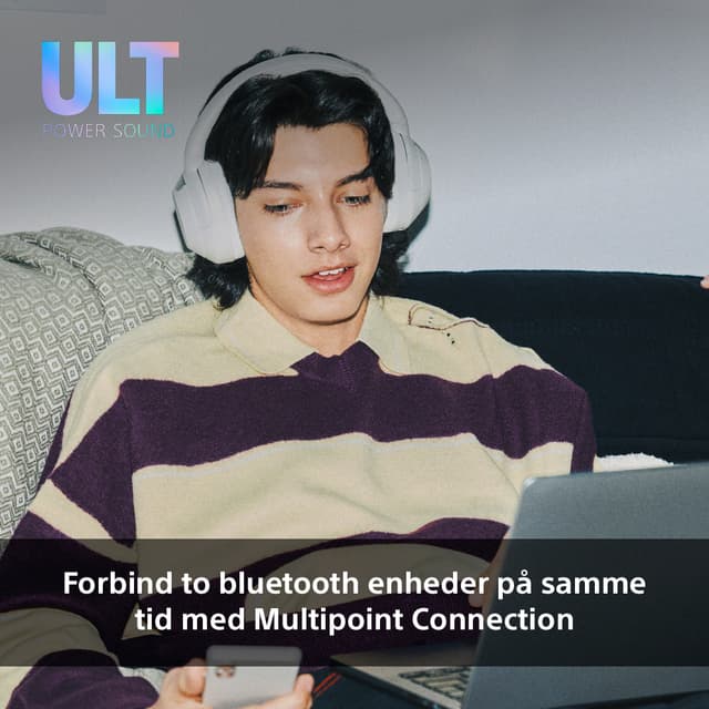 Sony ULT WEAR - forbind to Bluetooth-enheder på samme tid