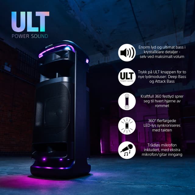 ULT Tower 10 nøkkelfunksjoner