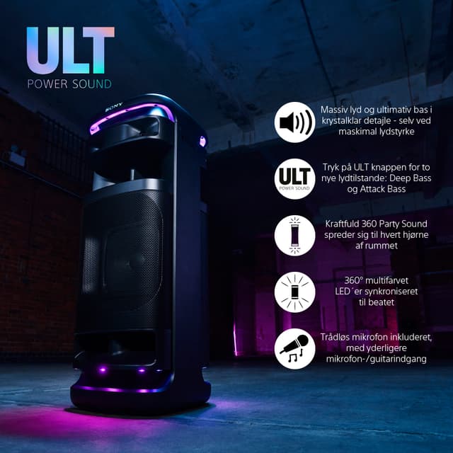 ULT Tower 10 - Funktioner