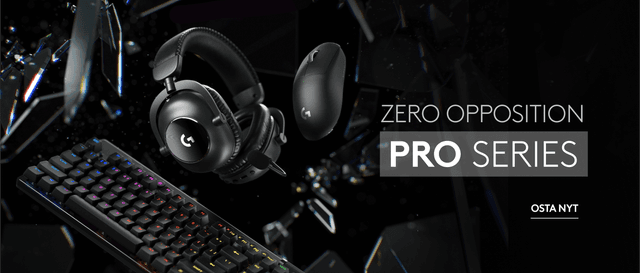 Logitech G PRO Series -lisätarvikkeet gaming-käyttöön