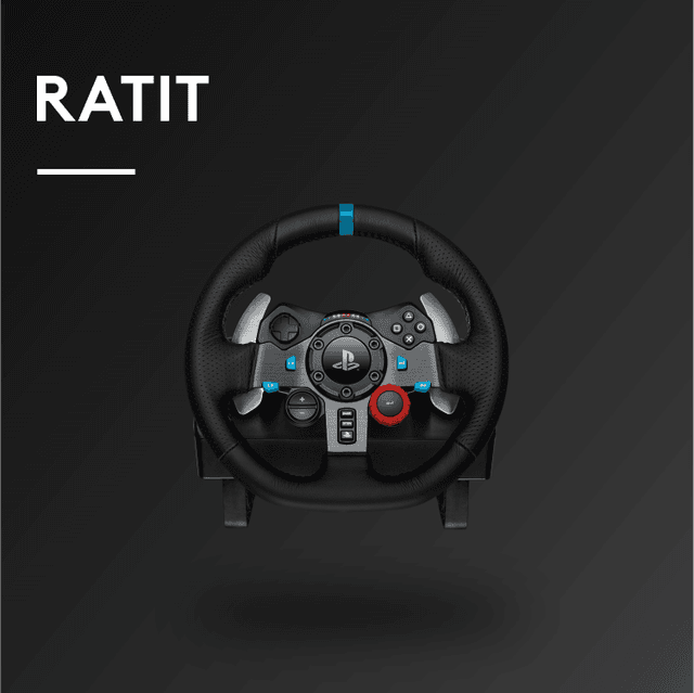 Logitech G -rattiohjaimet huippuluokan ajosimulaatioihin