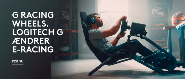 Logitech G-gaming-tilbehør til racersimuleringer på næste niveau