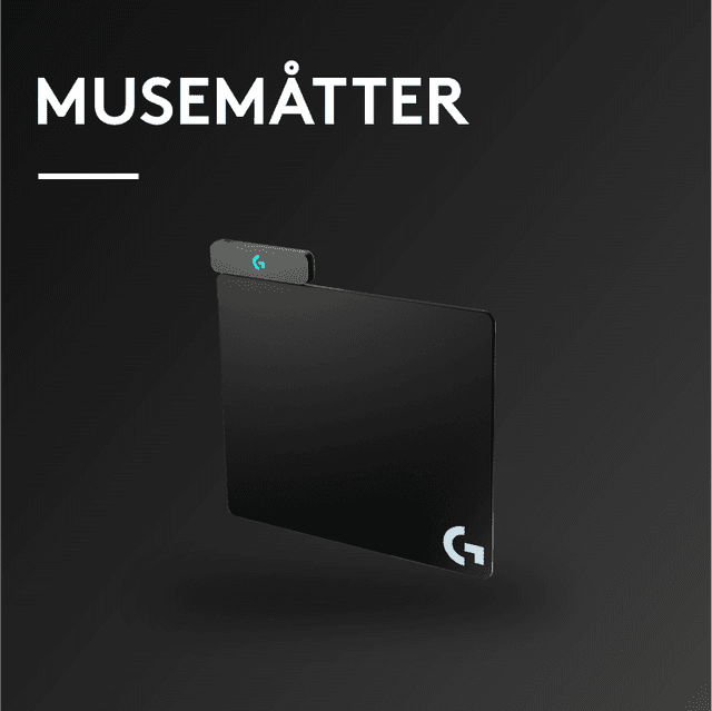Logitech G musemåtter til gaming