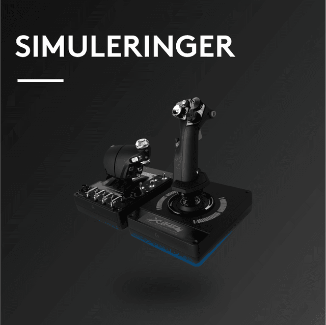 Logitech G gaming accessories for racing simulations