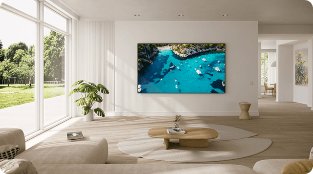 Samsung TV med Crystal UHD Processor