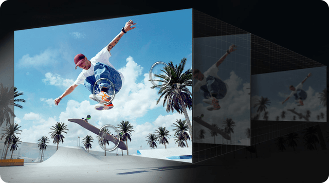 Samsung TV med UHD 4K