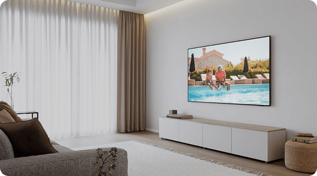 Samsung TV med Crystal Processor
