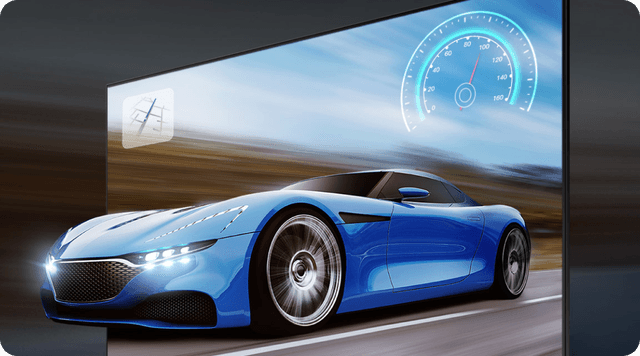 Samsung TV med Motion Xcelerator 120HZ