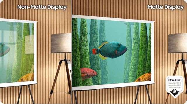 Samsung The Serif -televisio ja kaunis Matte Display -näyttö
