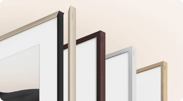 Samsung Lifestyle TV with a customizable frame