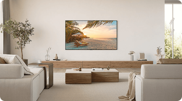 Samsung QLED -televisio toistaa värisävyt todenmukaisina