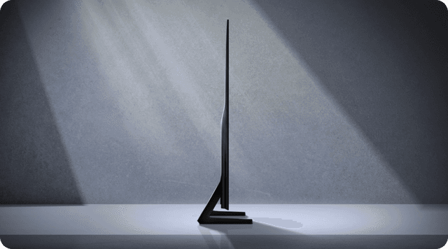 Samsung OLED TV with beautiful Contour Design