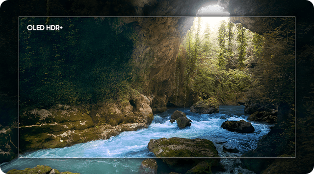 Samsung OLED TV with the NQ4 AI Gen2 processor
