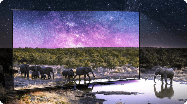 Samsung TV with Neo Quantum HDR+ technology