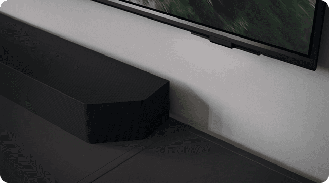 Samsung TV and Q-Series Soundbar