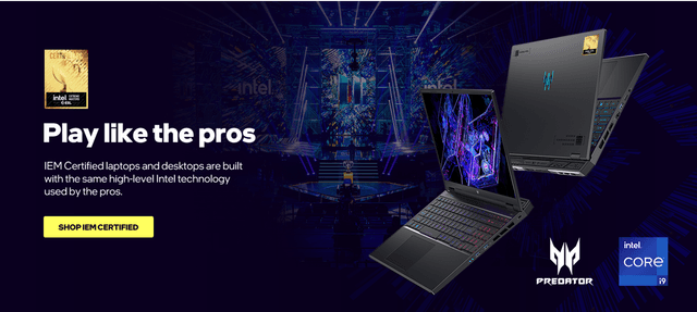 IEM-certificerede laptops med Intel-teknologi