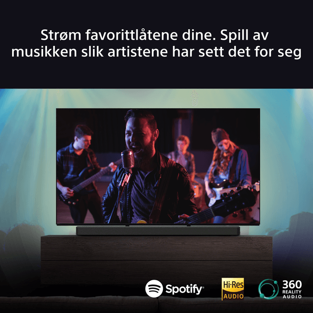 Sonys høyoppløselige lyd gir overlegen lyd