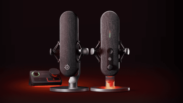 Huippulaadukkaat SteelSeries-mikrofonit pelikäyttöön