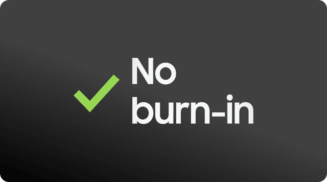 Samsung TV & No burn-in warranty