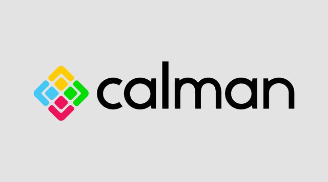 Calman logo - grå