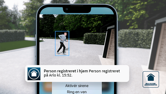 Registrering af person og pakke