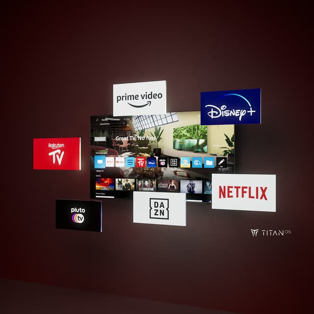 Philips TV -  Titan OS - TITAN-käyttöjärjestelmä ja erilaisia sovelluksia