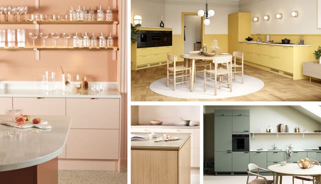 Epoq - Kitchen without upper cabinets - Collage with 4 pictures_1600x920