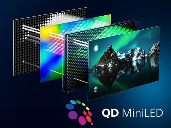 Philips TV - Quantum Dot -tekniikka - 9009 QD MiniLED TV