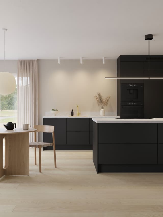 Epoq PURE Black Matt kjøkken