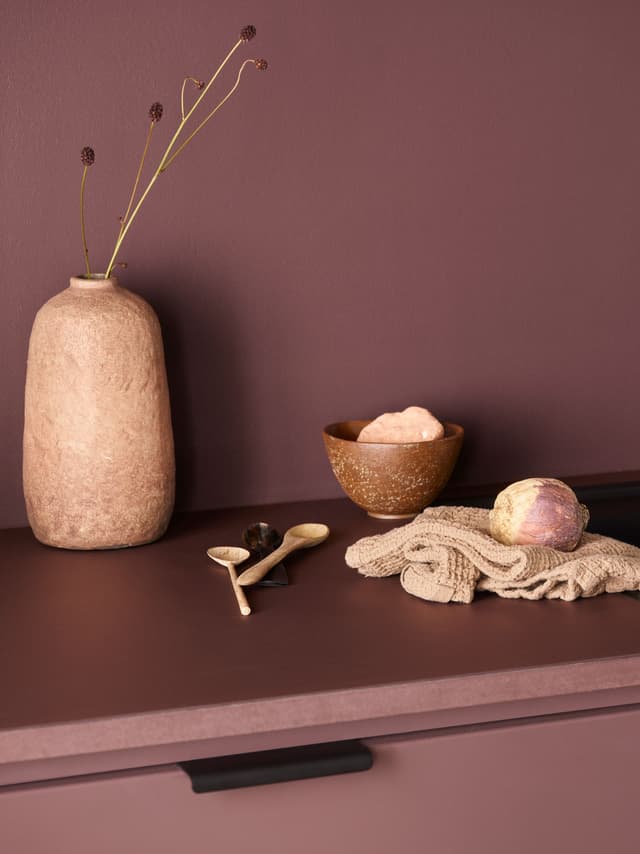 Epoq Trend Burgundy kjøkken og benkeplate